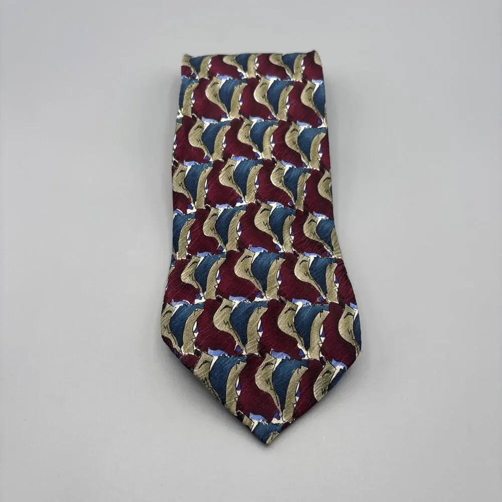 J. Garcia 100% Silk Tie Garcia/Grisman Collection Fifteen Grateful Dead